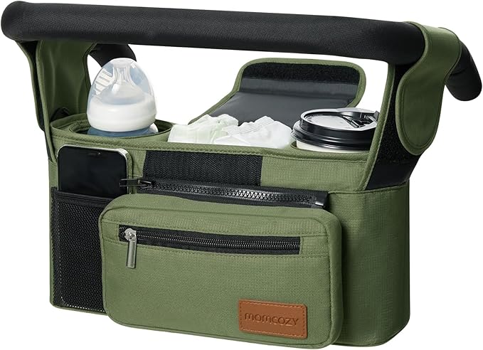 Momcozy Stroller Organizer - All-in-One Cup Holder & Pet Strollers - Image 16