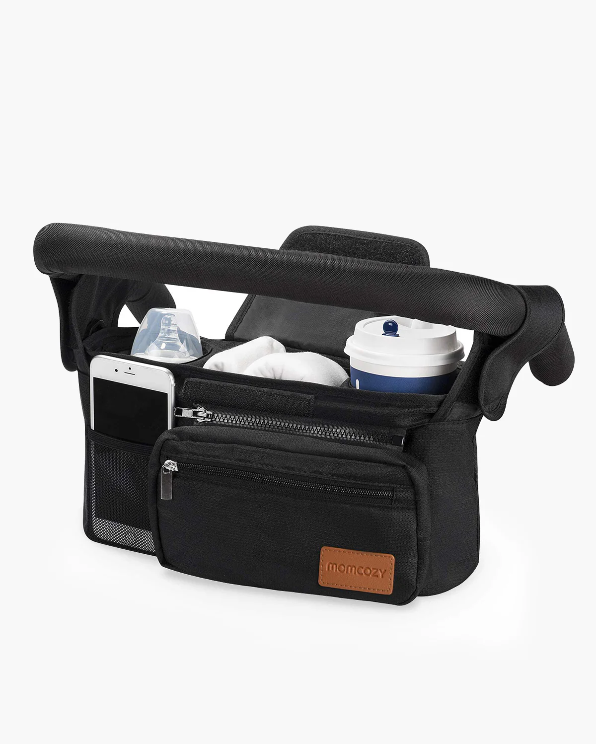 Momcozy Stroller Organizer - All-in-One Cup Holder & Pet Strollers - Image 7