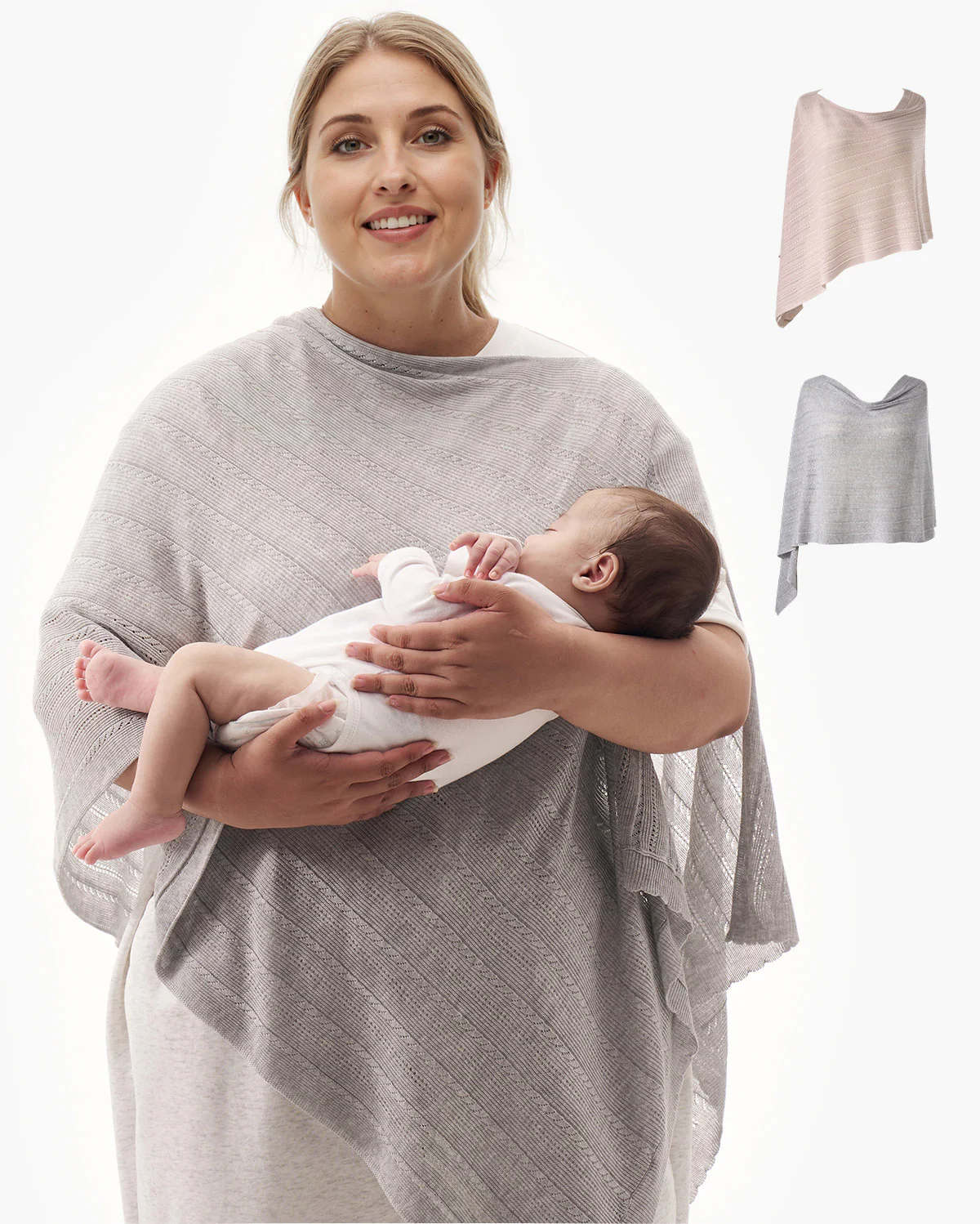 Tencel™ Lyocell Fabric Ultra-Light Nursing Cover - Image 48