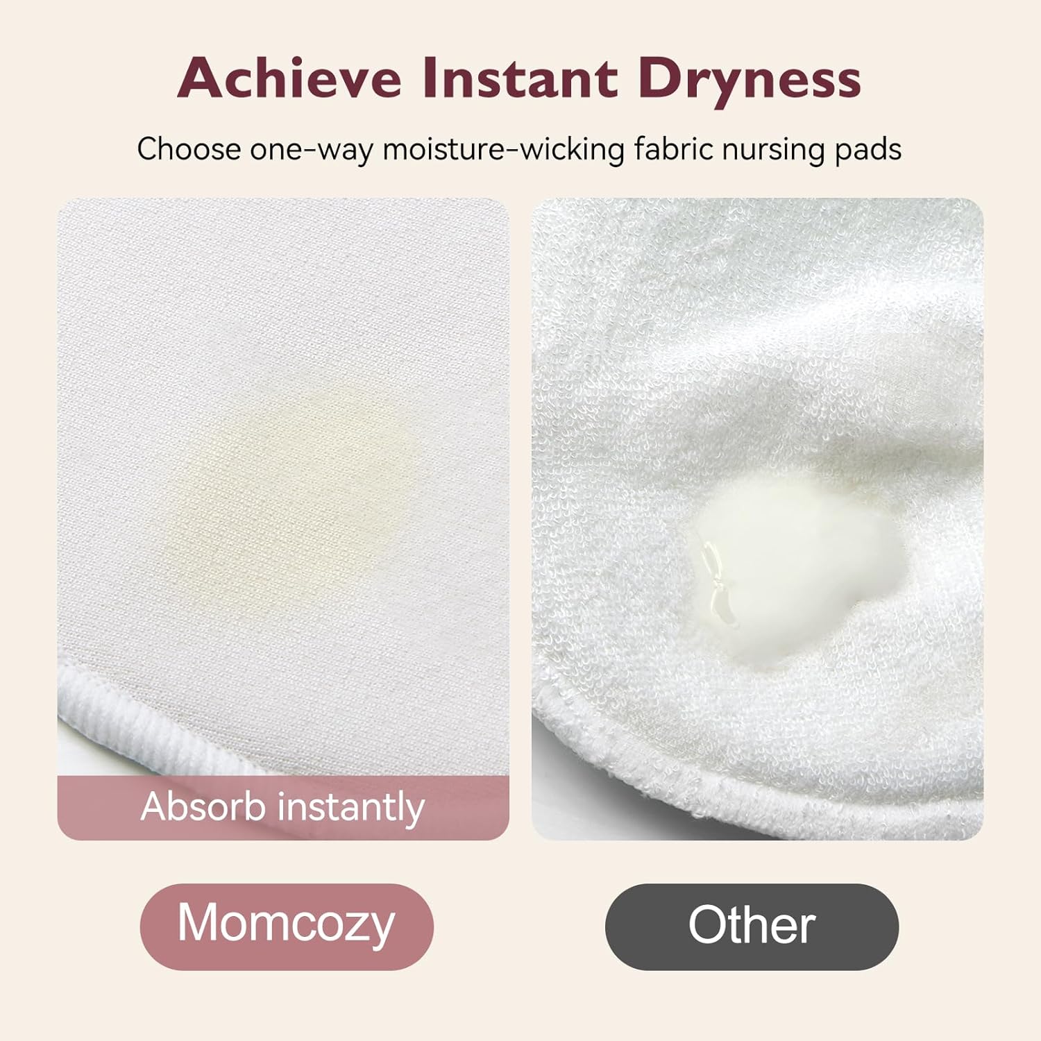 Momcozy Reusable Breast Pads - 14 Pack - Image 4