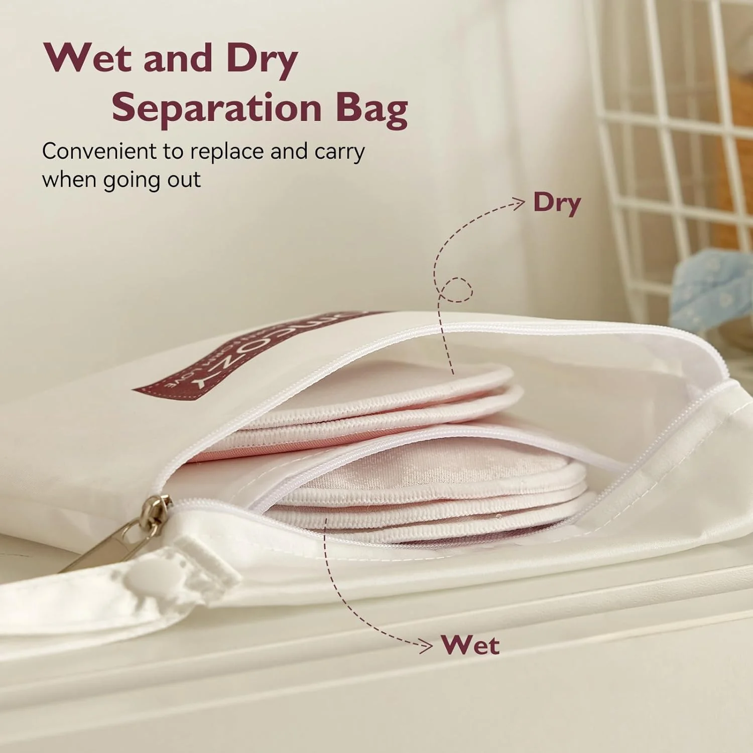 Momcozy Reusable Breast Pads - 14 Pack - Image 5
