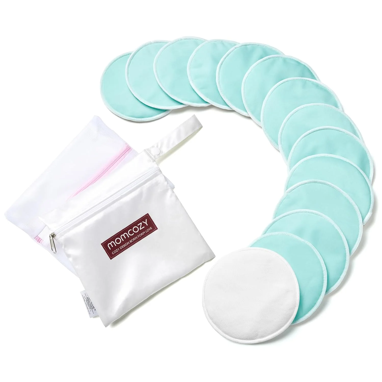 Momcozy Reusable Breast Pads - 14 Pack - Image 9