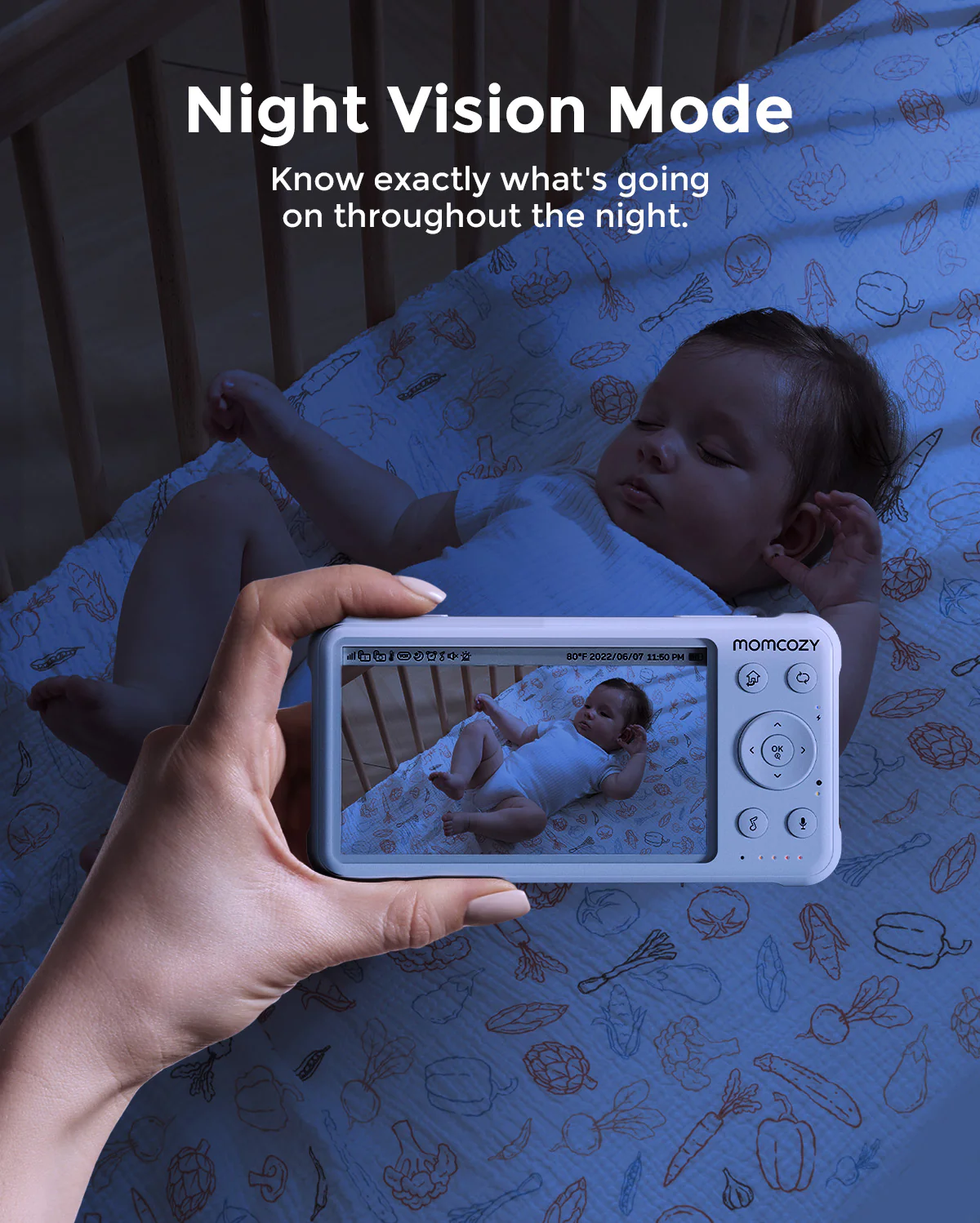 1080P High - Performance Video Baby Monitor BM01 - Image 6