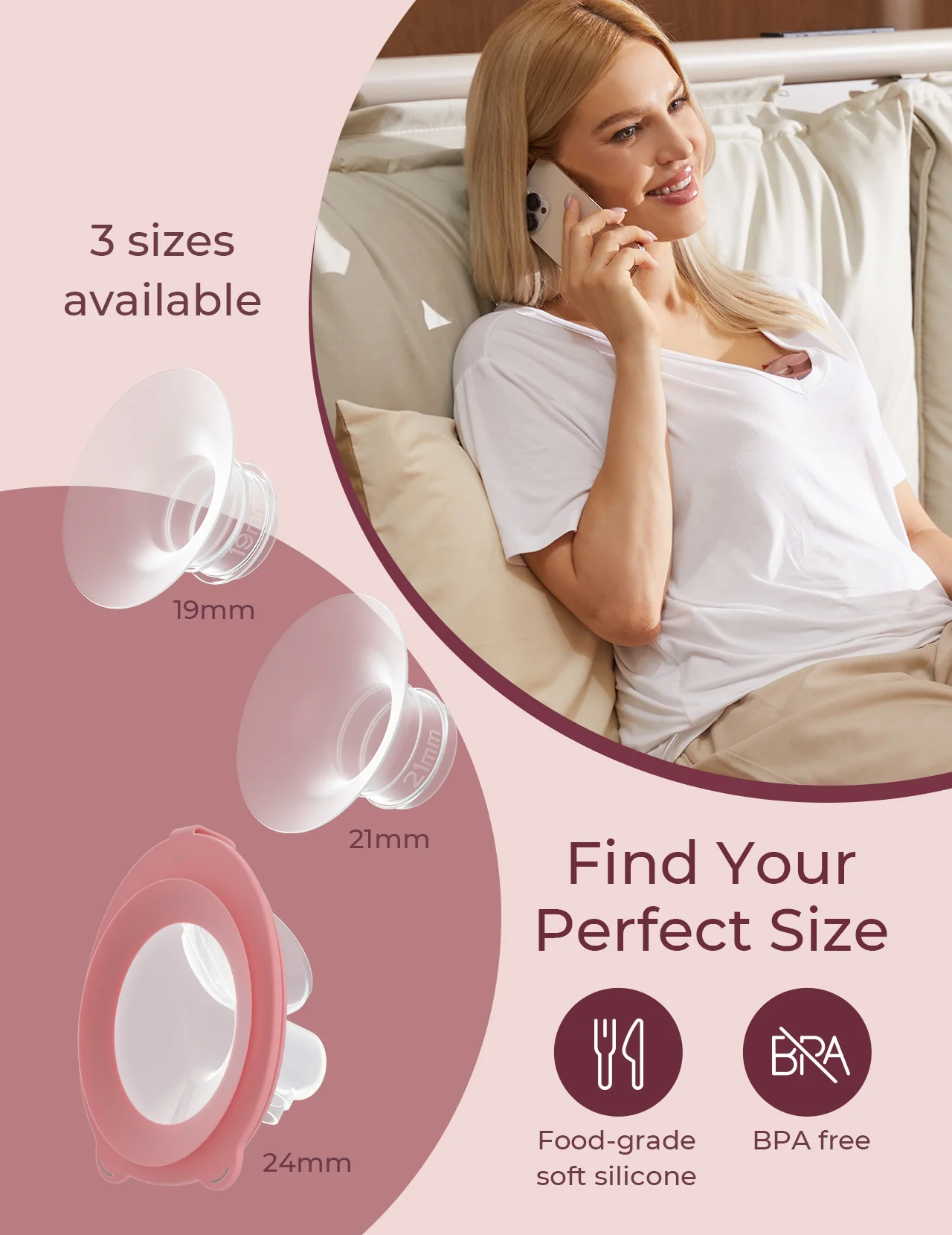 V1pro/V2pro Wearable Breast Pump Replacement Parts - Image 22