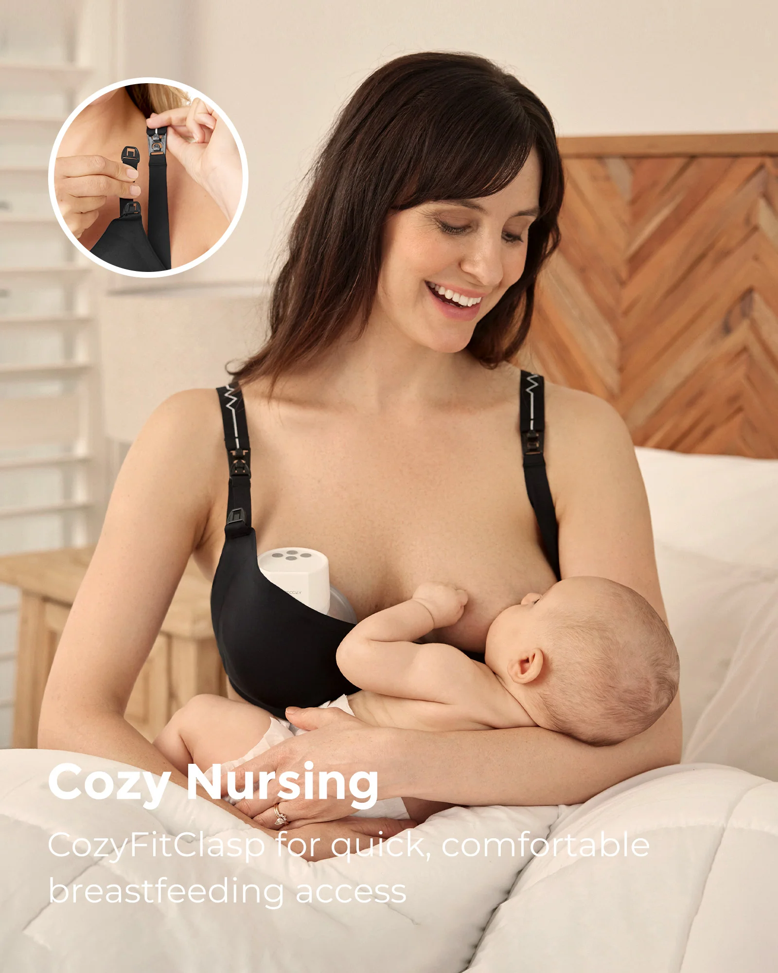 Multi-Function: Wearable Breast Pump Bra - Image 6