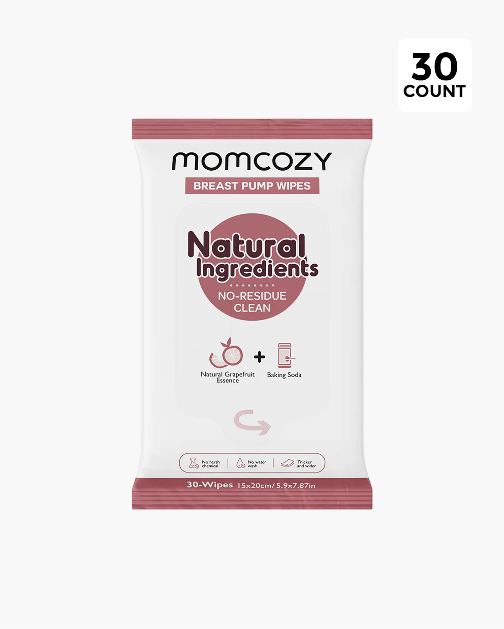 Natural Breast Pump Wipes - Safe & Convenient - Image 7