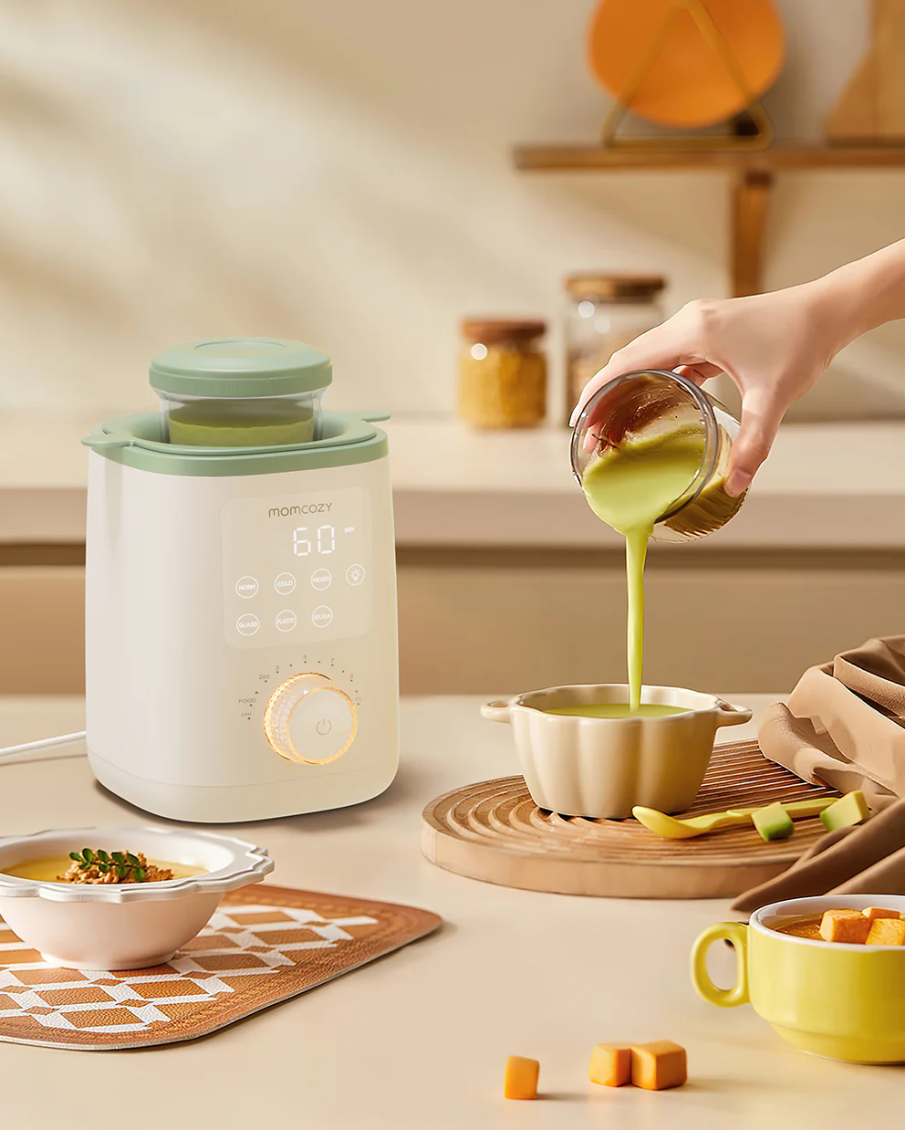 Nutri Smart Baby Bottle Warmer and 120 Count Breastmilk Storage Bags - Image 3