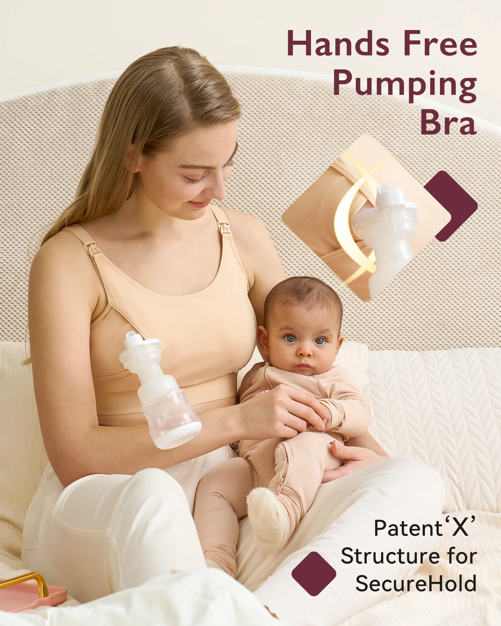 Original Hands-Free Pumping Bra | New Color - Image 21