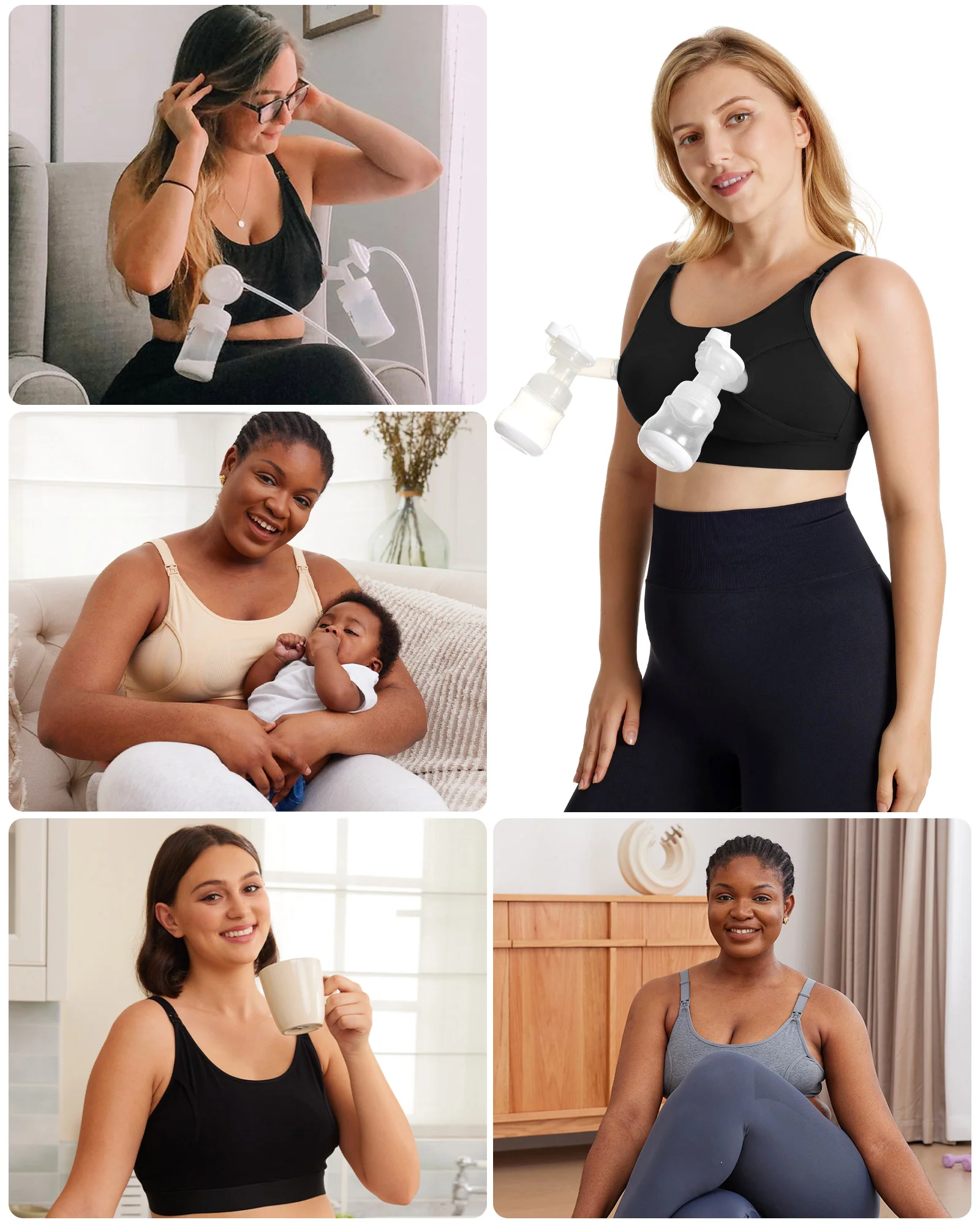 The Original: Our Basic Pumping Bra - YN08 - Image 6