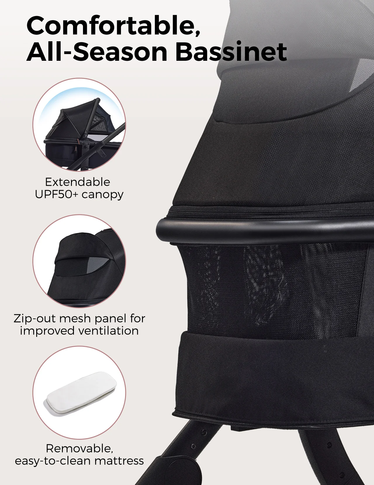 Outing Bundle: ChangeGo Baby Stroller and Handheld Cooling Fan - Image 3