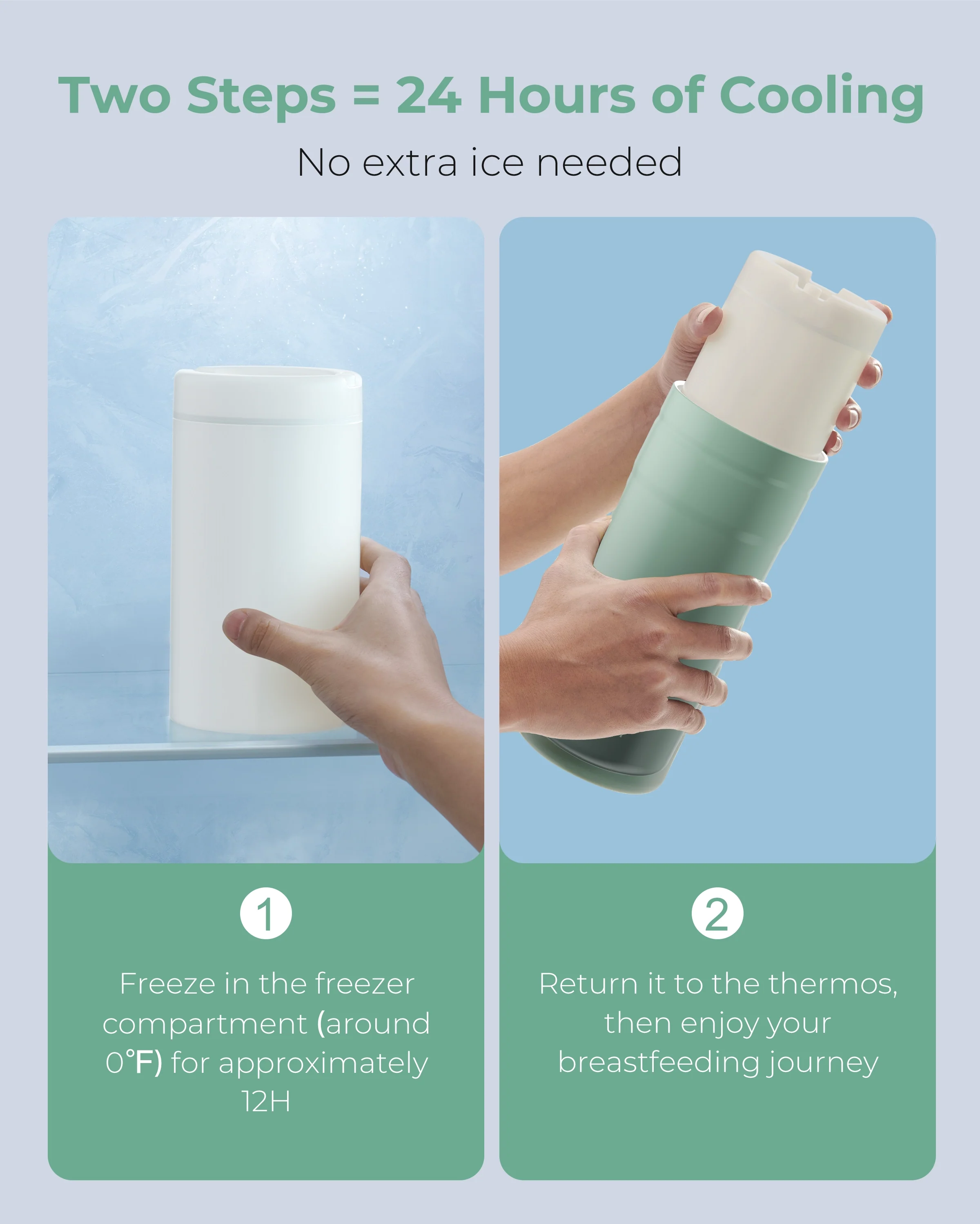 Portable Baby Bottle Cooler for Outdoor - 12oz - Image 6