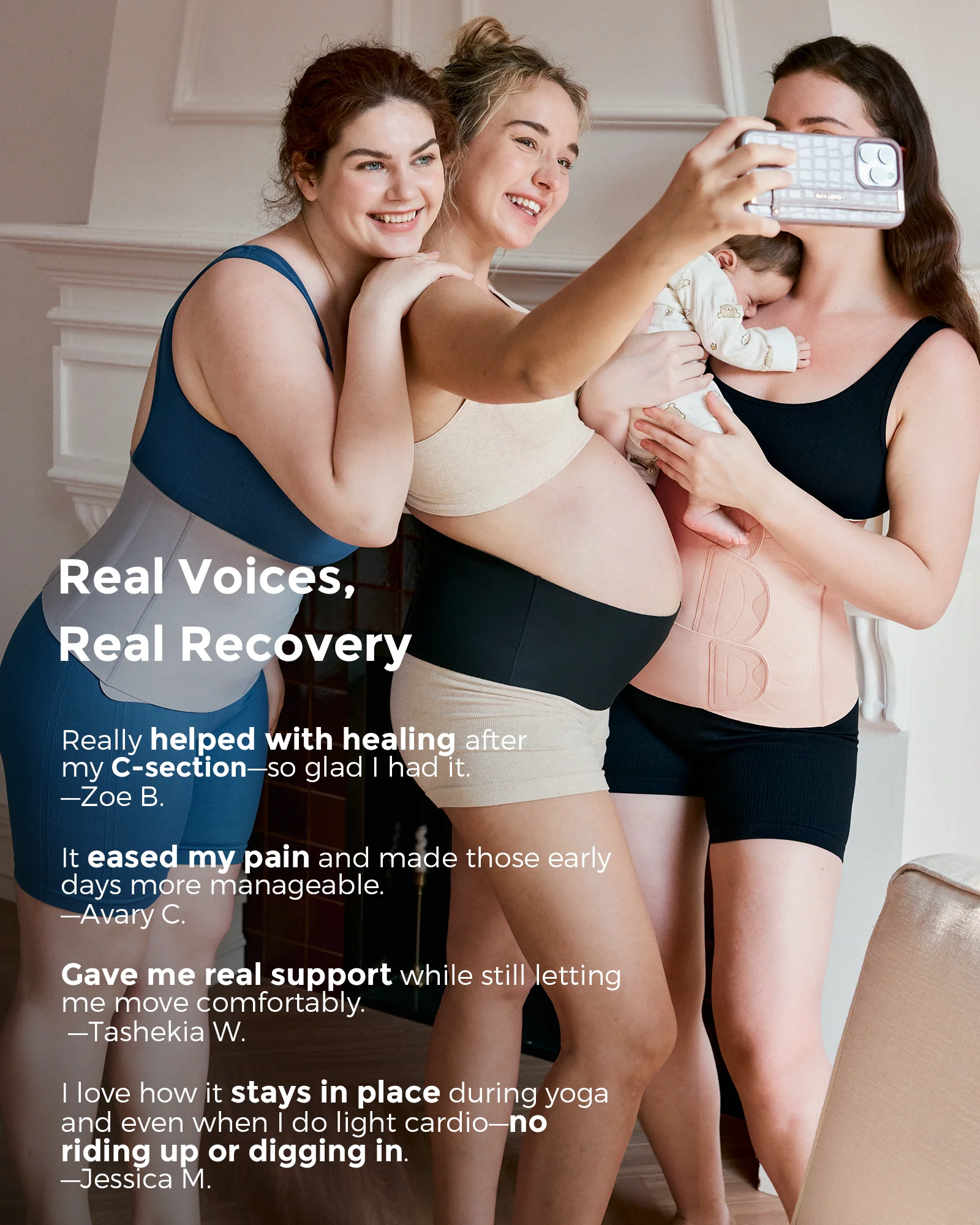Postpartum Recovery Bundle: Ergonest Belly Band and Postpartum Petite Belly Band - Image 11