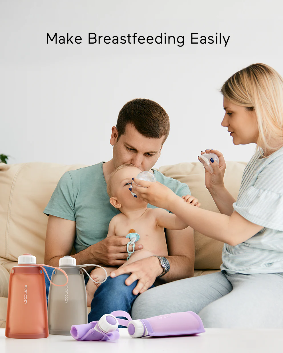 Reusable Silicone Breastmilk Storage Bags 5pcs - Image 24