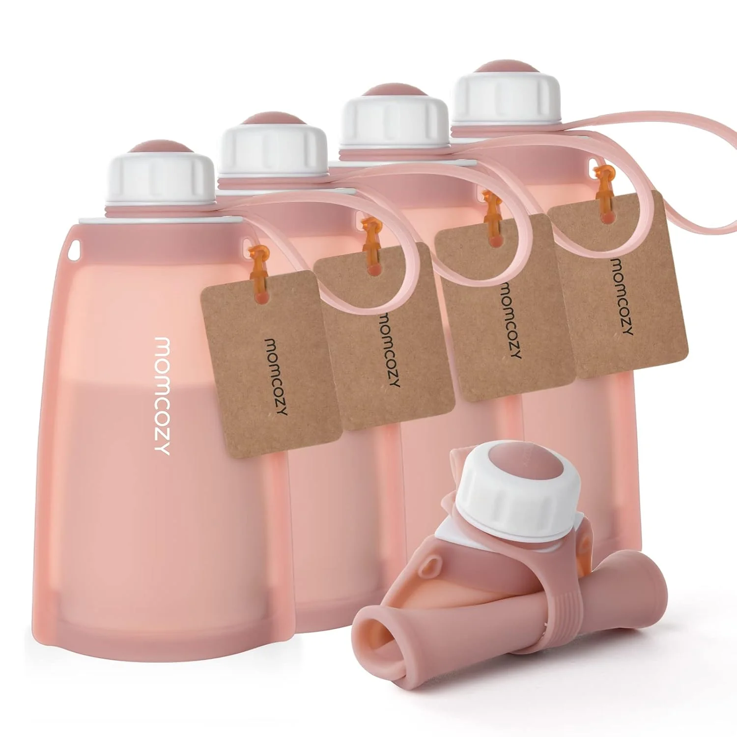 Reusable Silicone Breastmilk Bags for Breastfeeding - Image 7