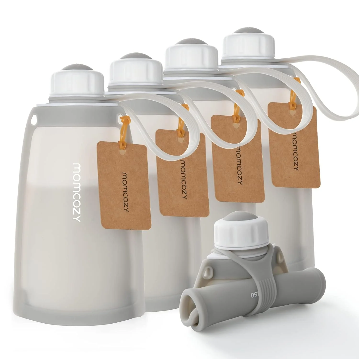 Reusable Silicone Breastmilk Bags for Breastfeeding - Image 8