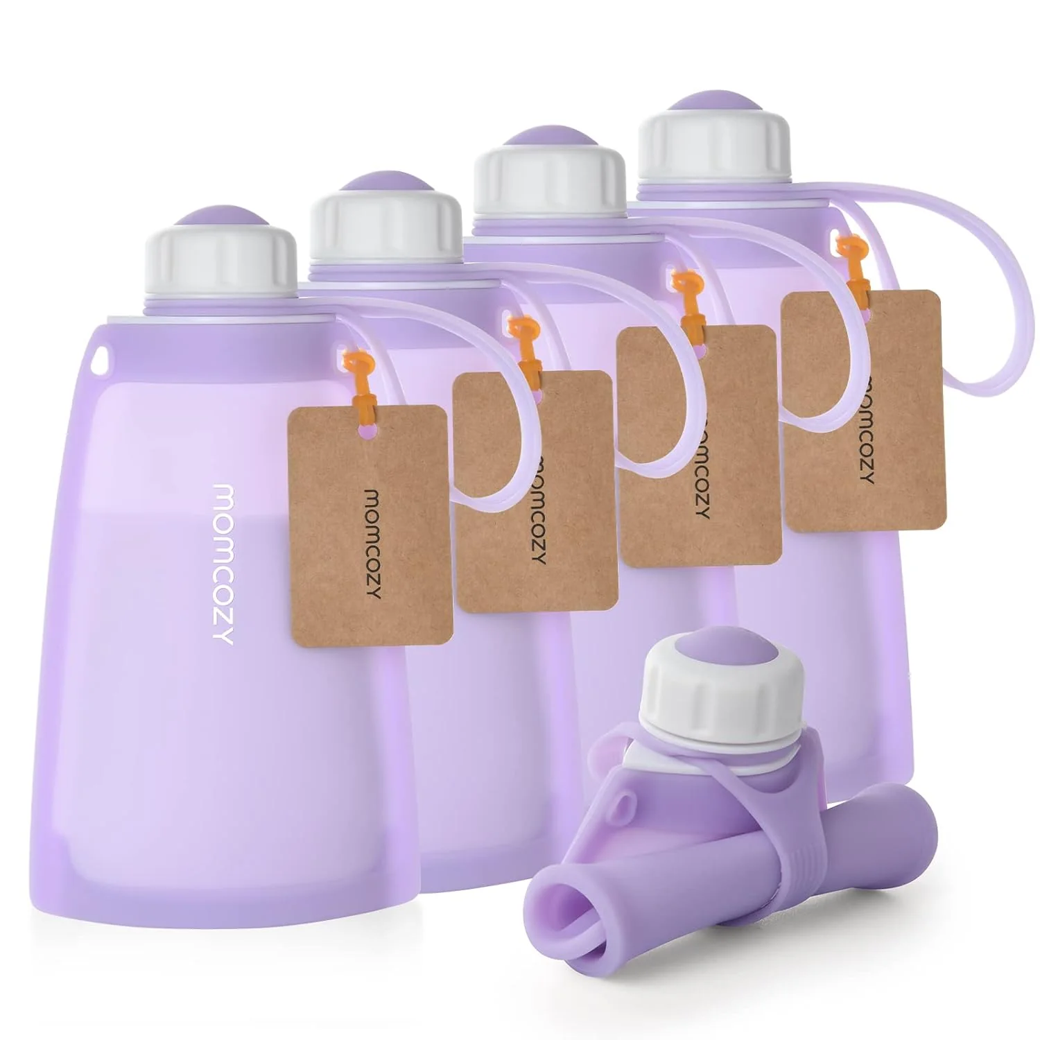 Reusable Silicone Breastmilk Bags for Breastfeeding - Image 9