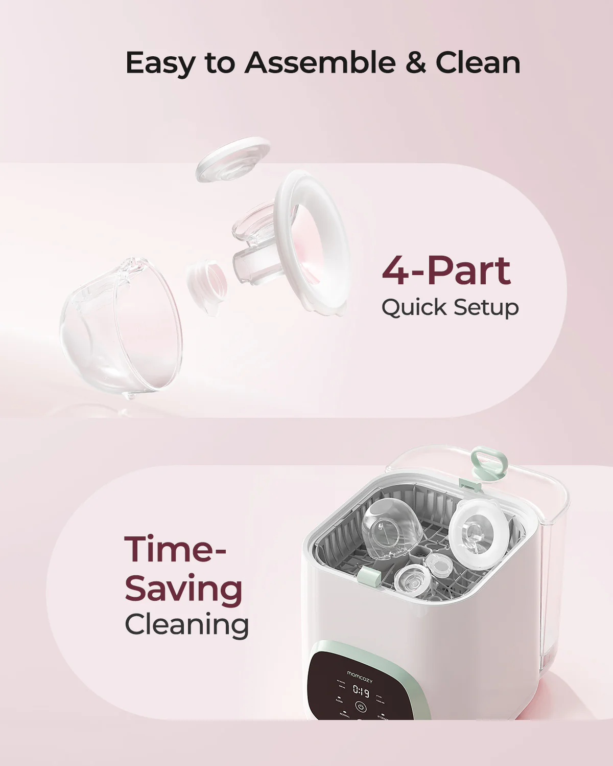 S12 Pro Quick Wearable Breast Pump - Image 4