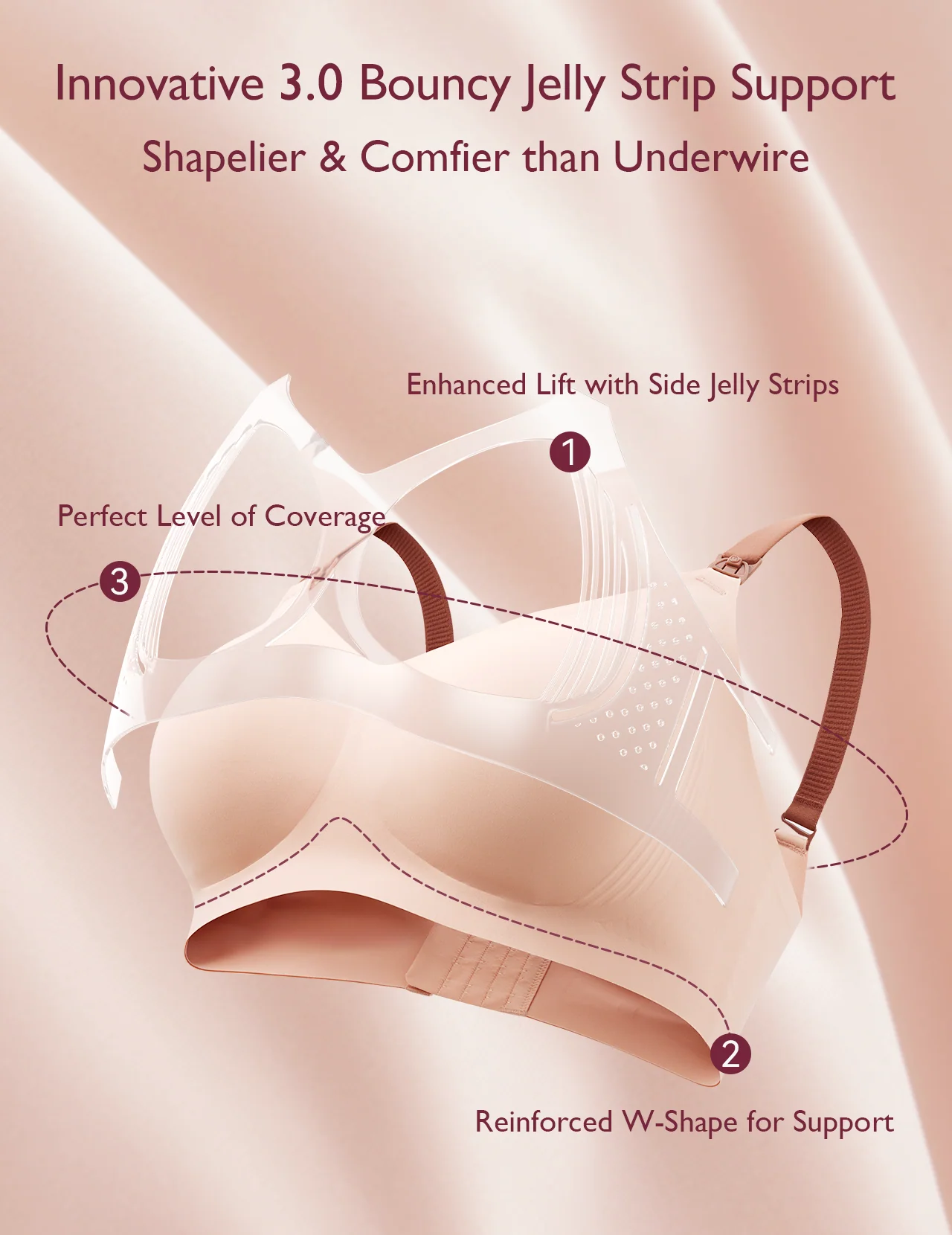 Jelly Strip 3.0 Busty Nursing Bra - Image 3