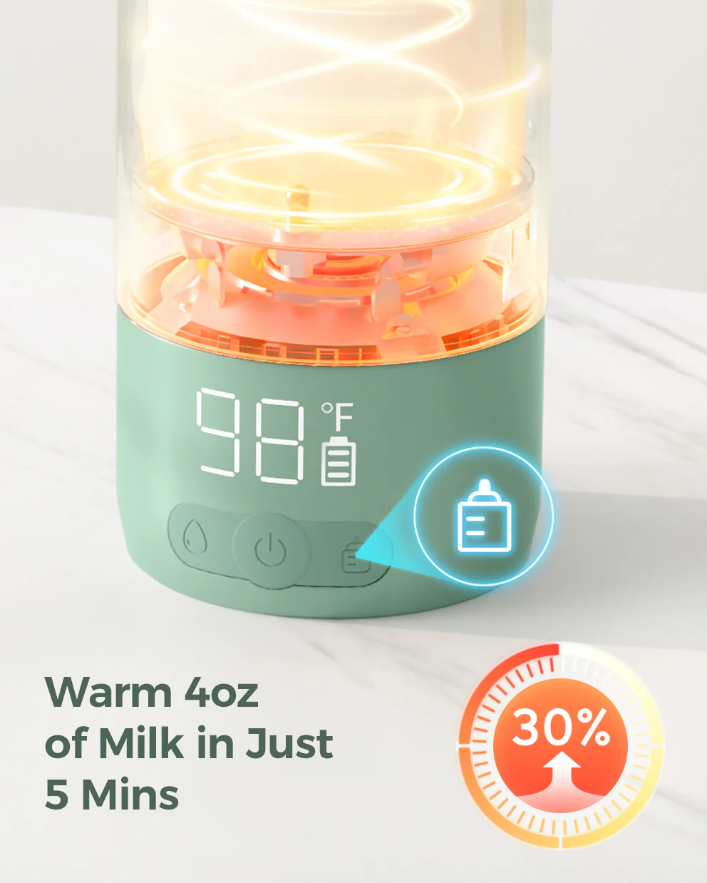 Superfast Portable Breast Milk & Water Warmer for Travel (Member Exclusive)-Stock 2 - Image 3