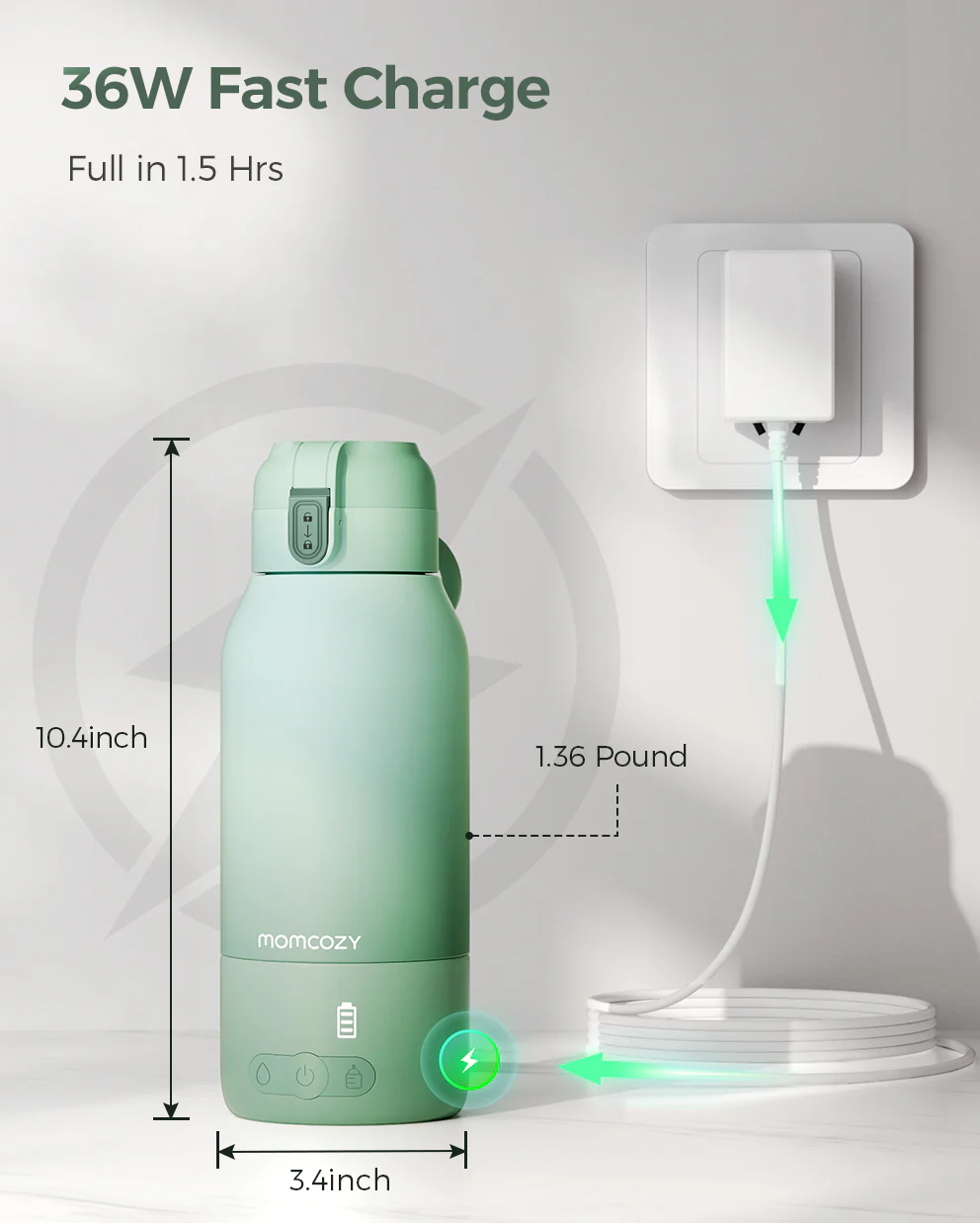 Superfast Portable Breast Milk & Water Warmer for Travel (Member Exclusive)-Stock 2 - Image 8