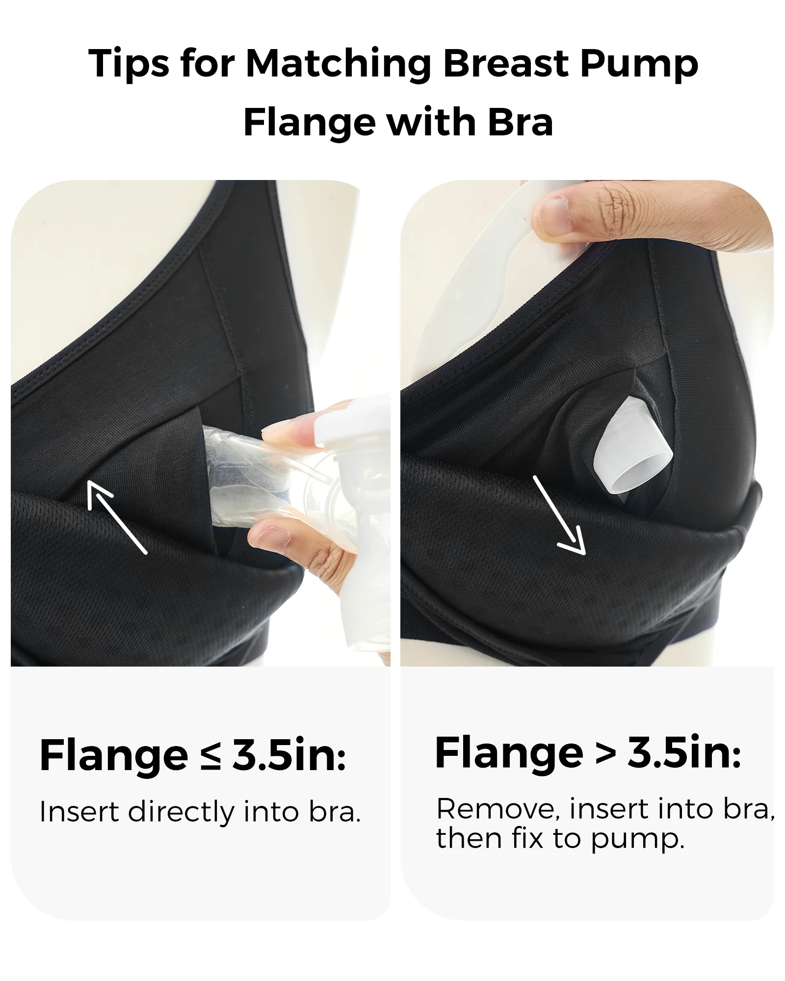 Tencel™ Fabric Seamless Breast Pump Bra - Image 14