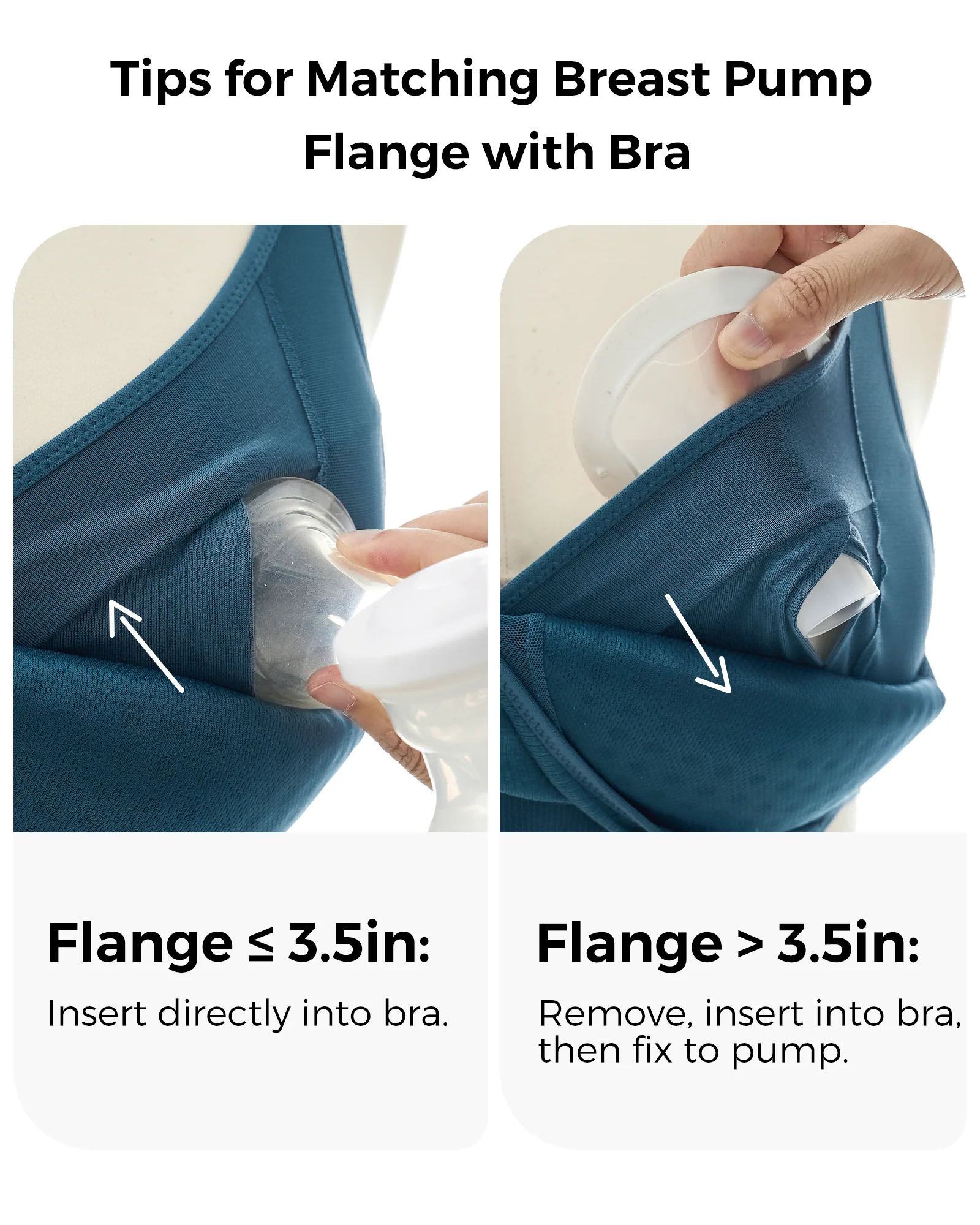 Tencel™ Fabric Seamless Breast Pump Bra - Image 30