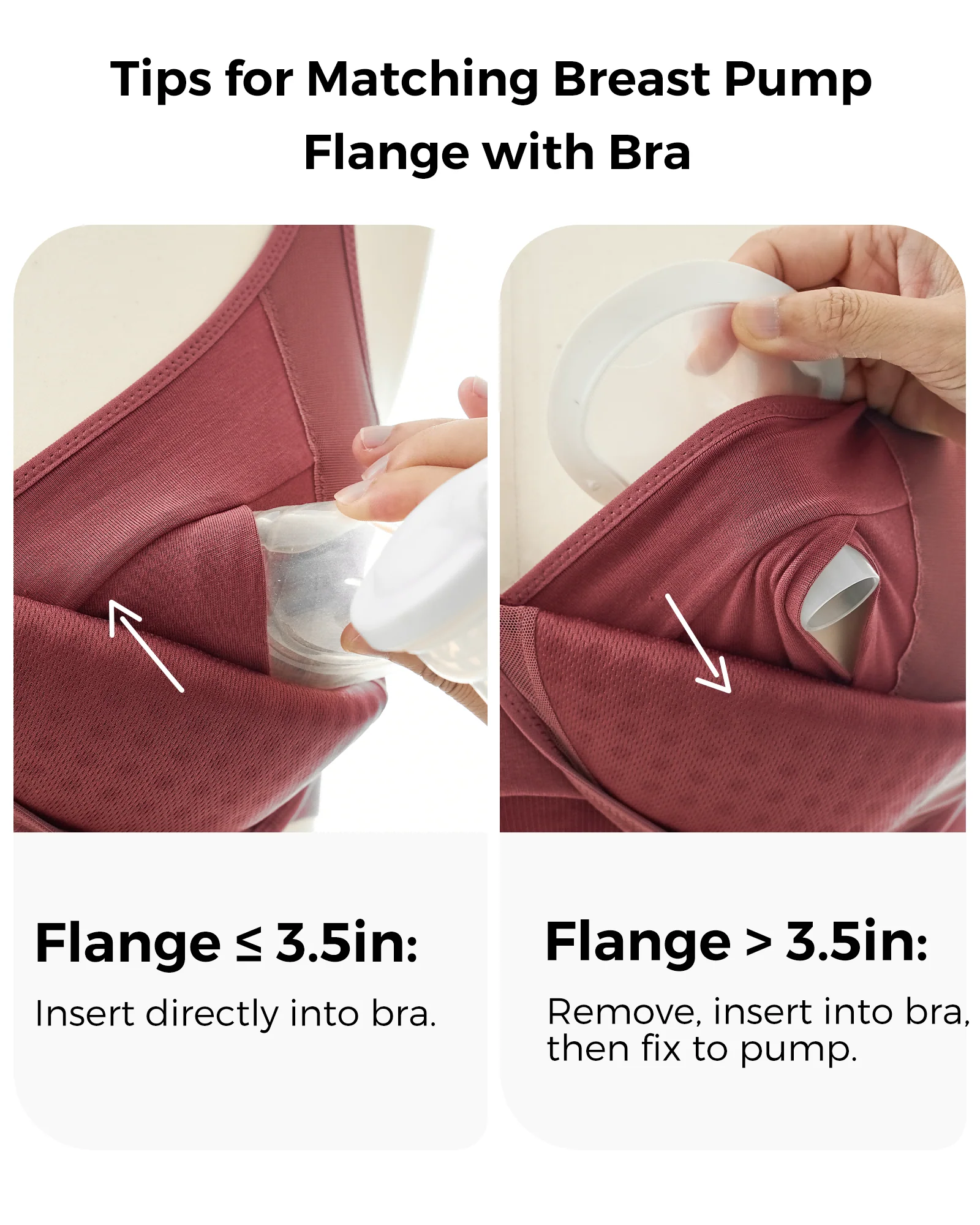 Tencel™ Fabric Seamless Breast Pump Bra - Image 6