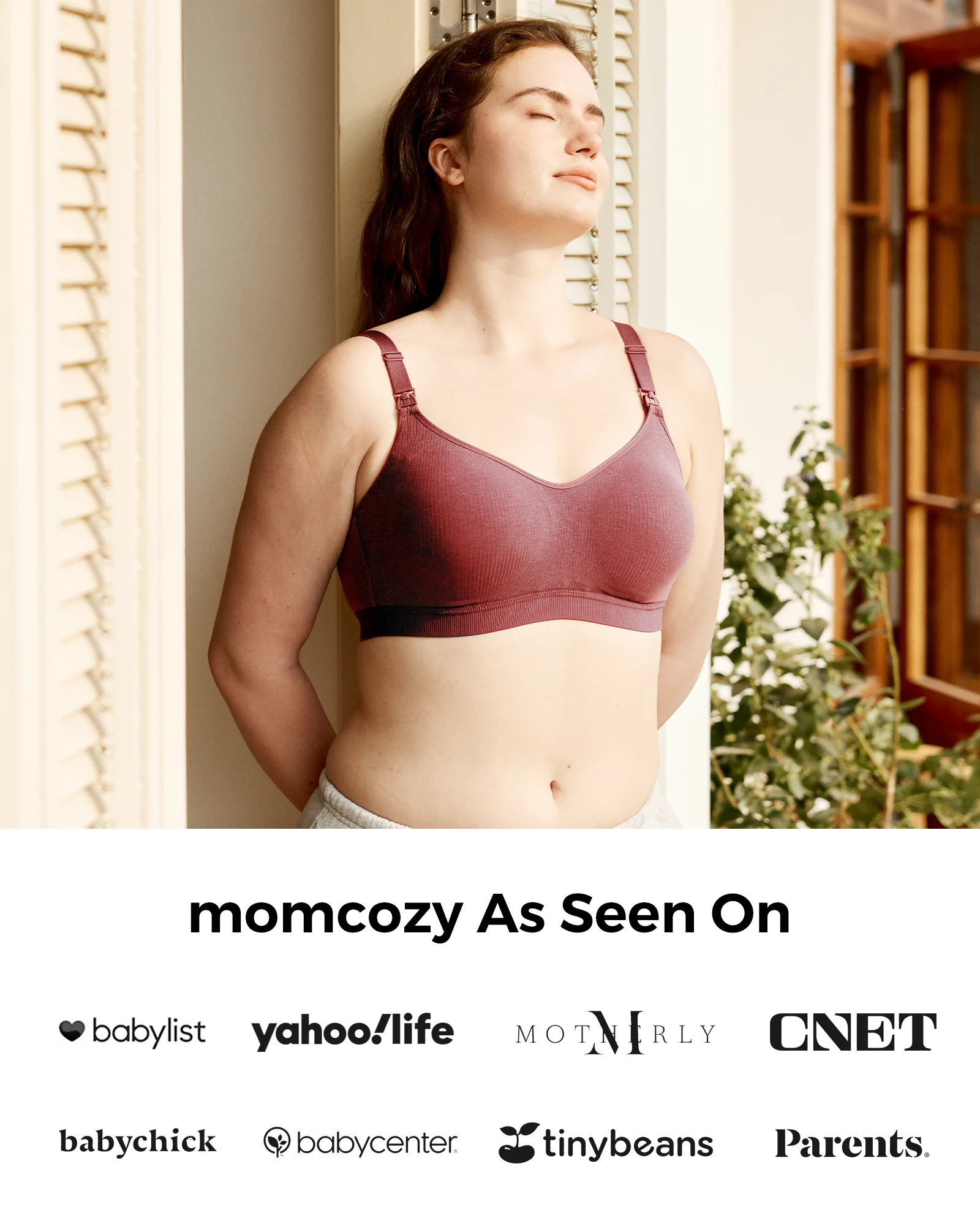 Tencel™ Fabric Seamless Breast Pump Bra - Image 8