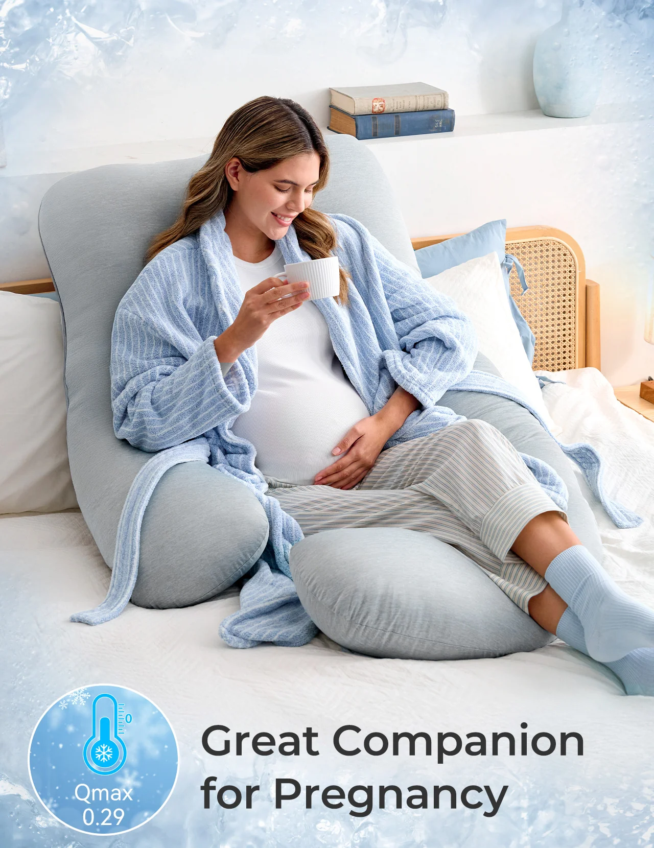 Huggable -  U Shaped Maternity Body Pillow - Image 16
