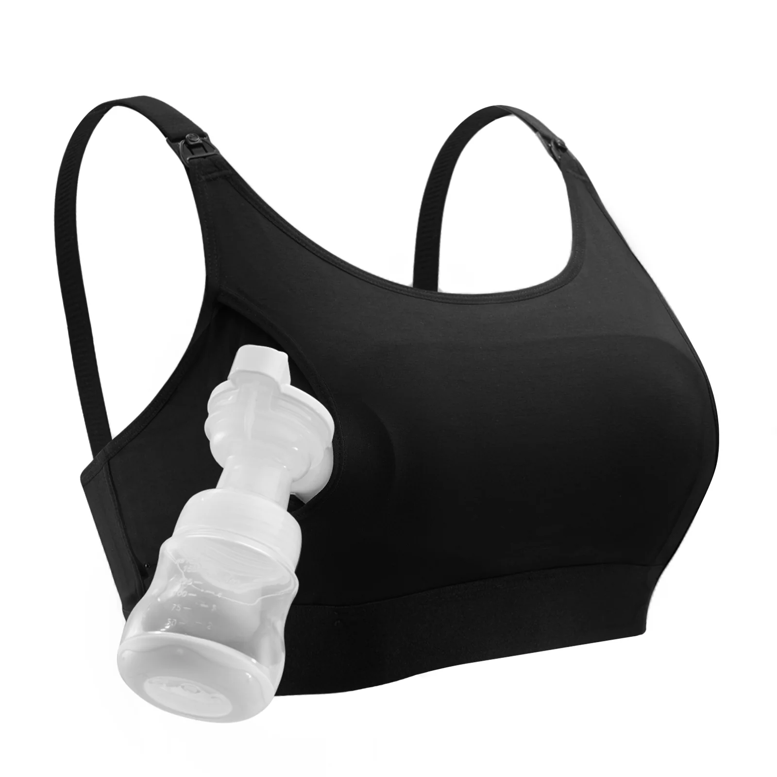 Ultra Soft Seamless Nursing Bra YN21 & The Original: Our Basic Pumping Bra YN08 Bundle - Image 13