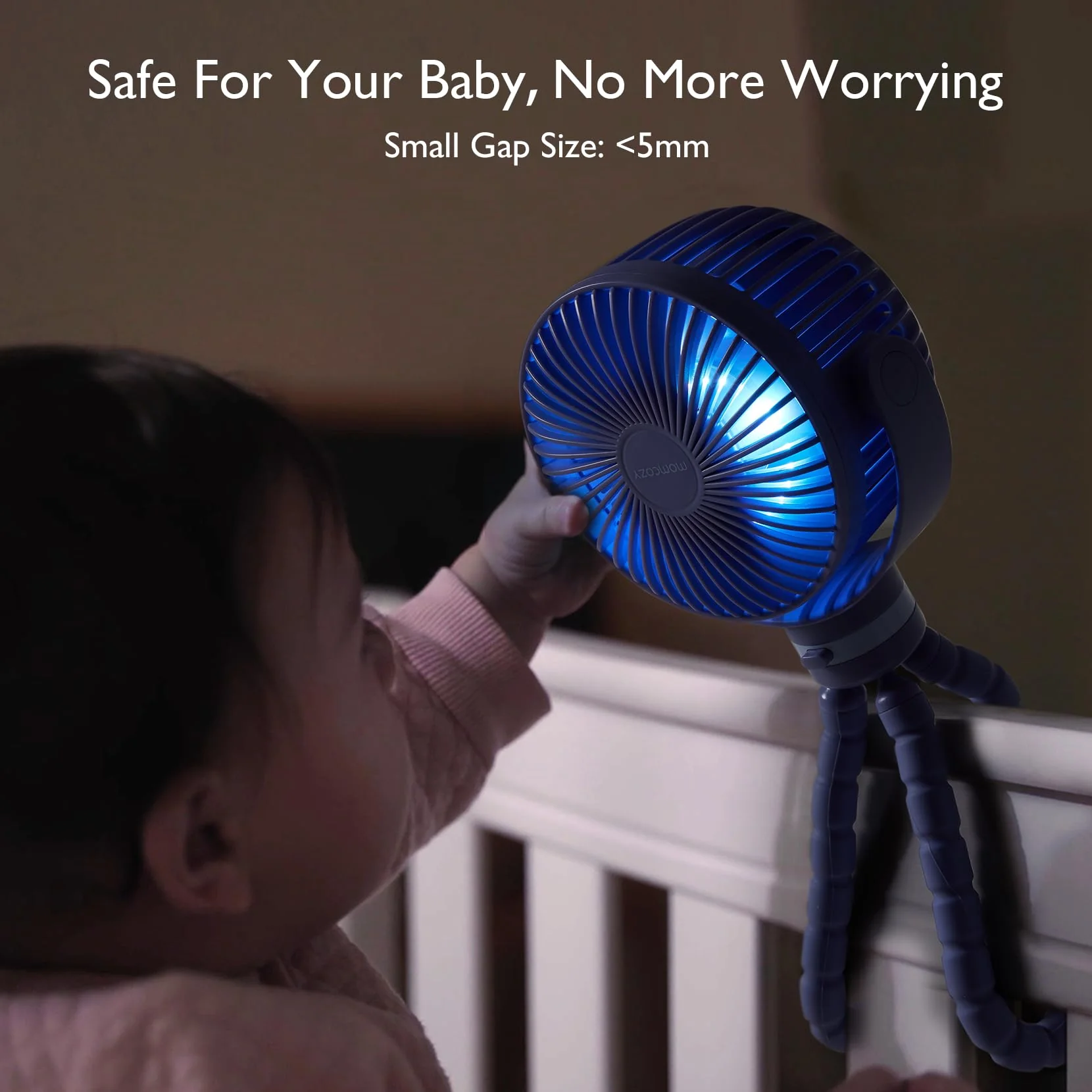 USB Rechargeable Handheld Cooling Fan for Travel - Image 18