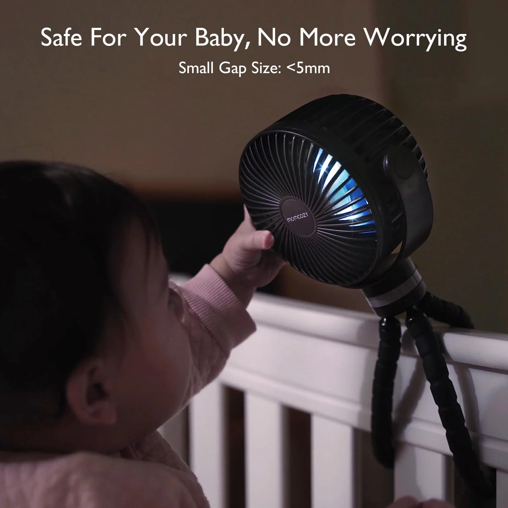 USB Rechargeable Handheld Cooling Fan for Travel - Image 9