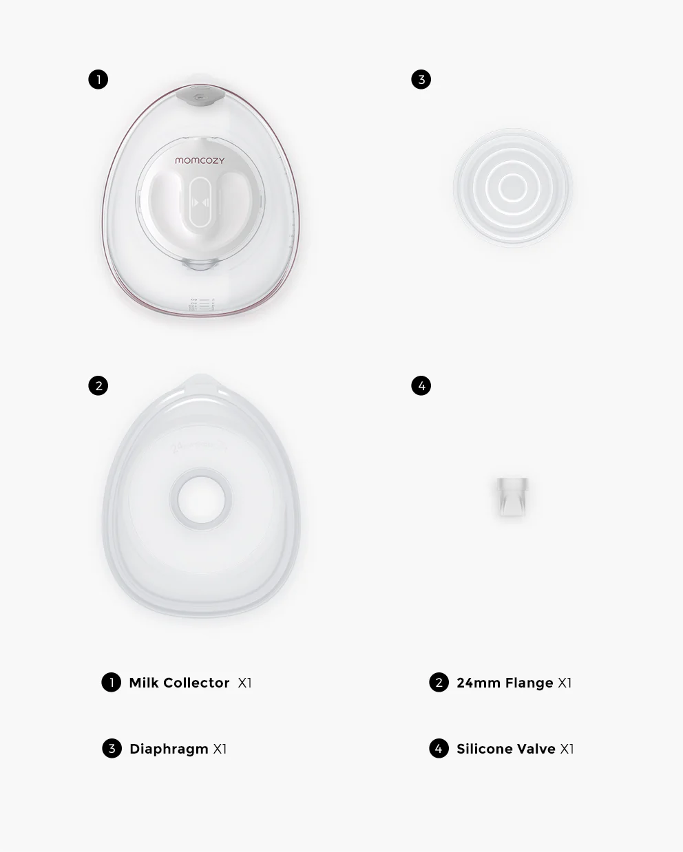 V1/V2 Hands-Free Breast Pump Replacement Parts - Image 55